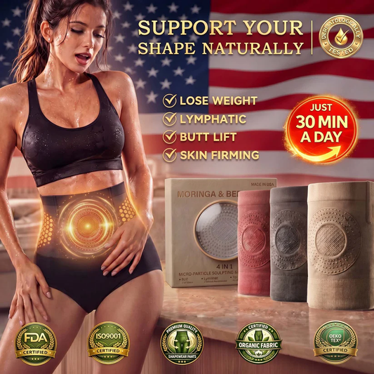 🌷🌷Official Brand Store | 🛡️2026 Moringa & Berberine 4-in-1 Micro-Particle Shaping & Fat Burning Shorts