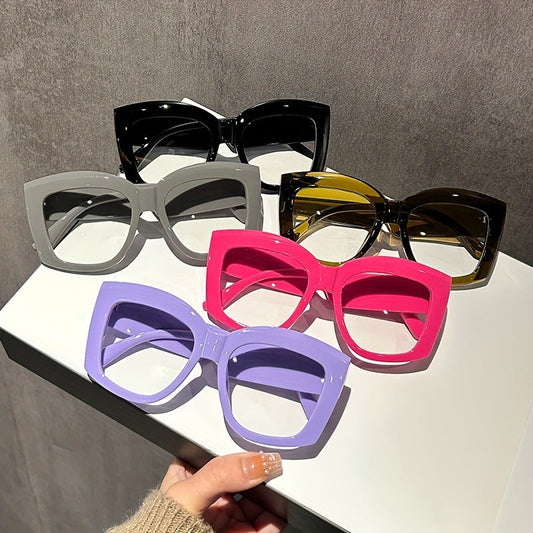 👓👓Oversized  Square Frame Uv Protection Sunglasses