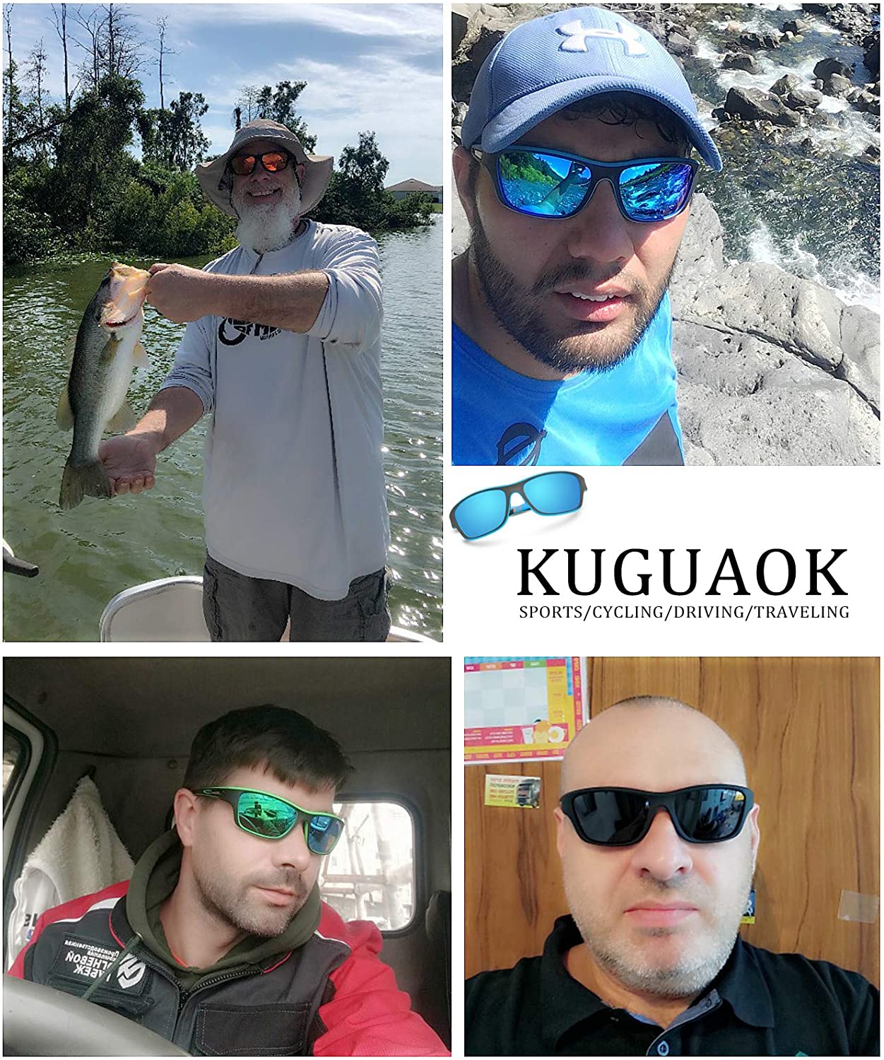 ⏰2026 Men's Outdoor Sports Sunglasses with Anti-glare Polarized Lens