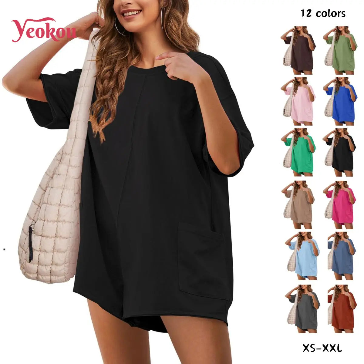Women’s Oversized Jumpsuit 🔥 Workout Romper