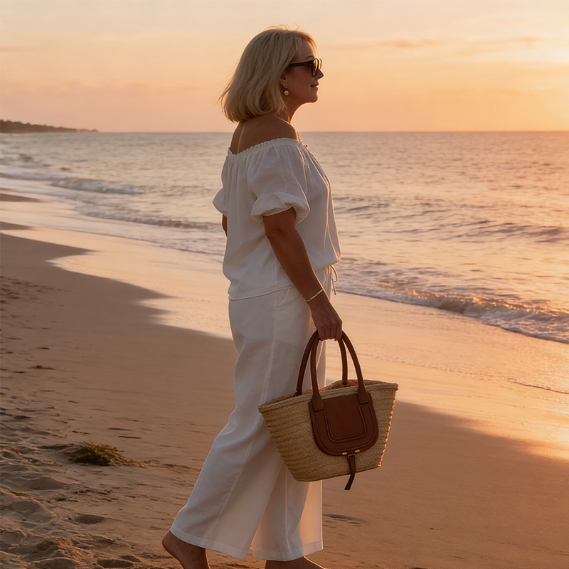 🔥🔥🔥𝑪𝑳𝑬𝑨𝑹𝑨𝑵𝑪𝑬 𝑰𝑻𝑬𝑴🎉 𝐓𝐨𝐝𝐚𝐲 4𝟗% 𝐎𝐅𝐅Women's Drawstring Top & Pants 2-Piece Set – Relaxed Fit, Comfortable & Perfect for Lounging or Everyday Style 🌸